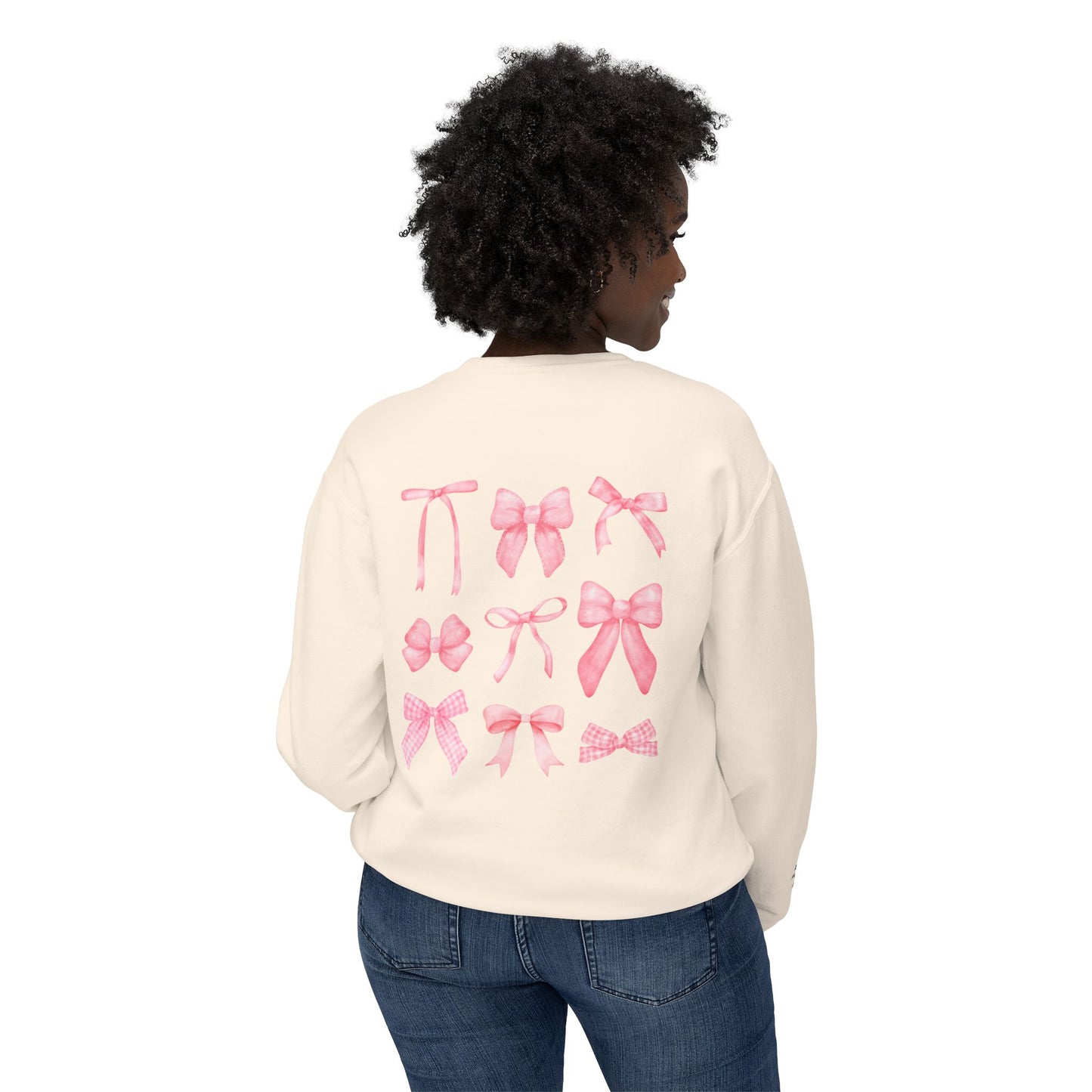 Bow sweatshirt