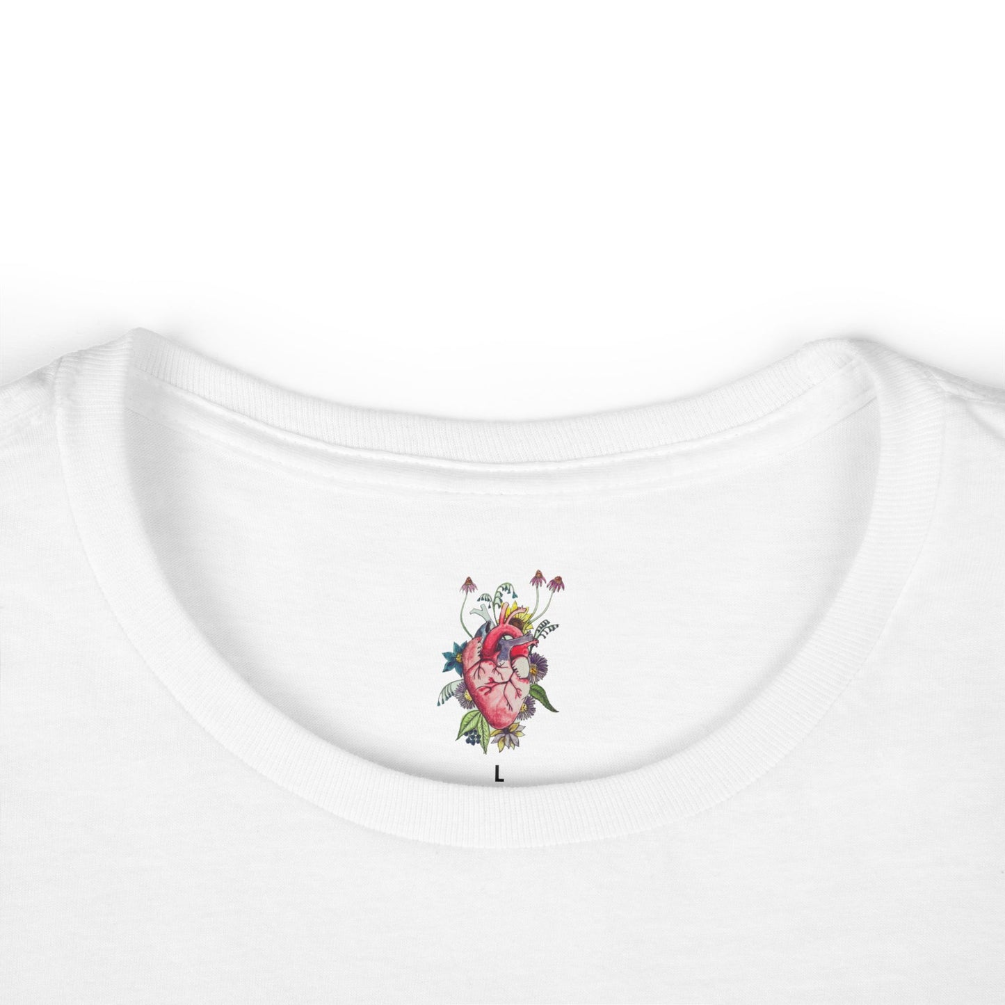 Small Heart- Women's Softstyle Tee