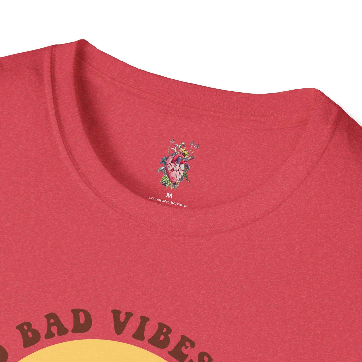 No bad Vibes Unisex Softstyle T-Shirt