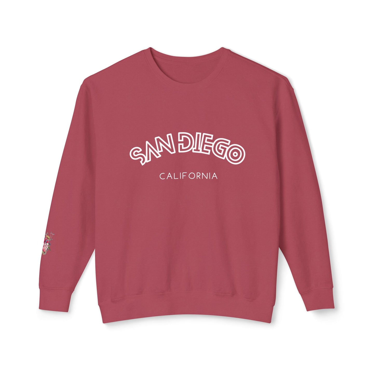 San Diego - Unisex Lightweight Crewneck Sweatshirt