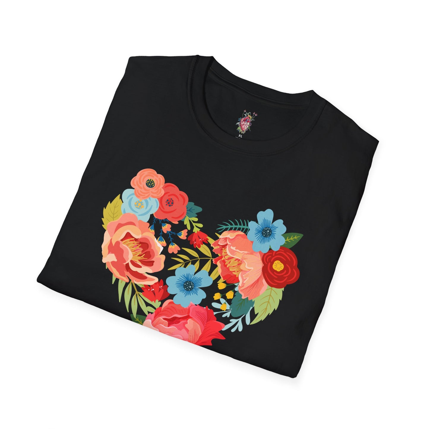 Love blooms within you Unisex Softstyle T-Shirt