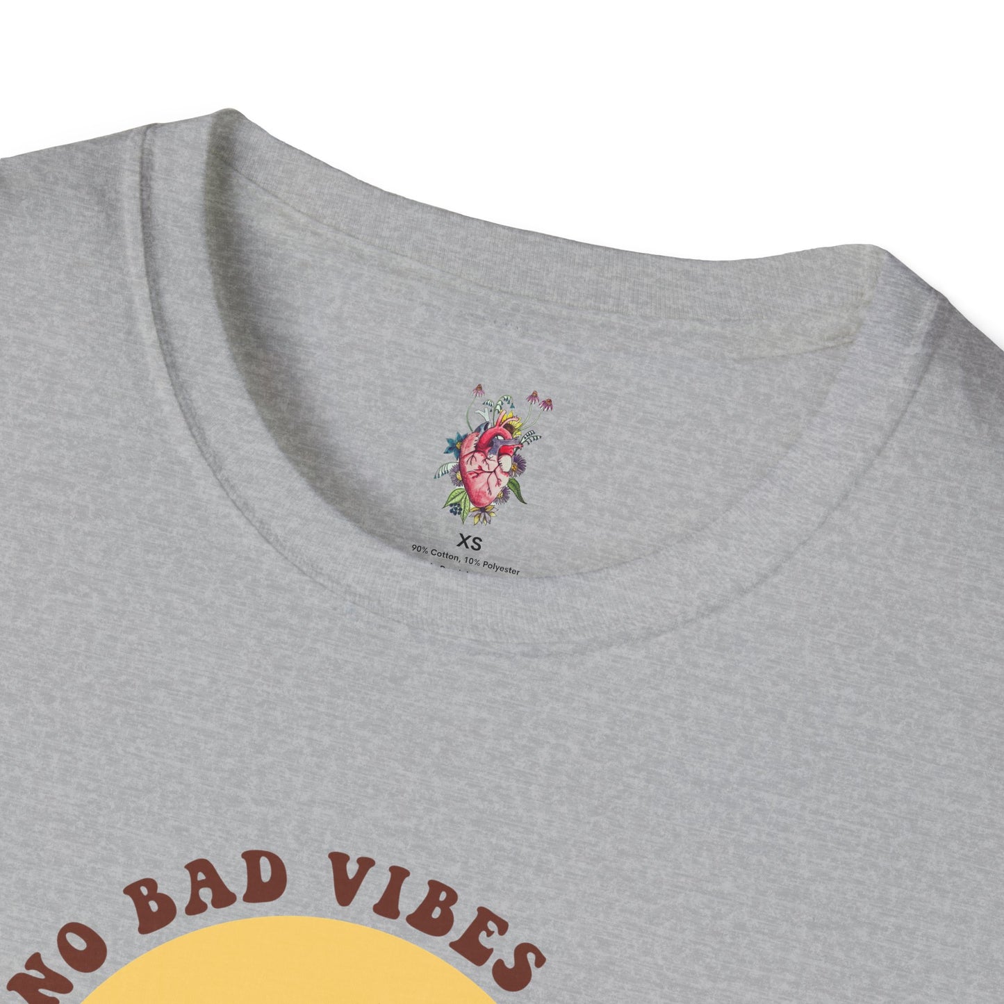 No bad Vibes Unisex Softstyle T-Shirt