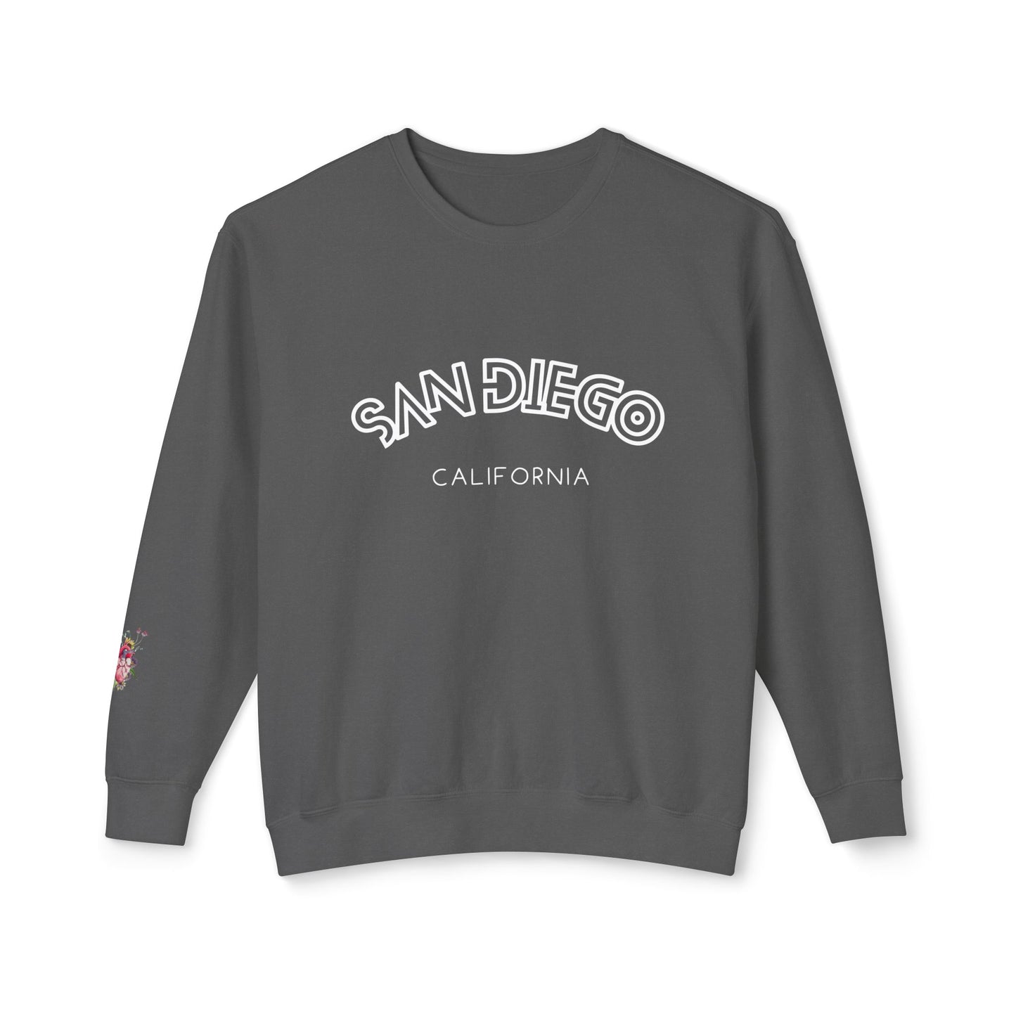 San Diego - Unisex Lightweight Crewneck Sweatshirt