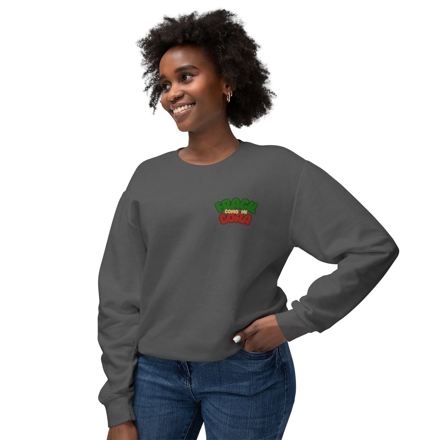 - Mazapan - Unisex Lightweight Crewneck Sweatshirt