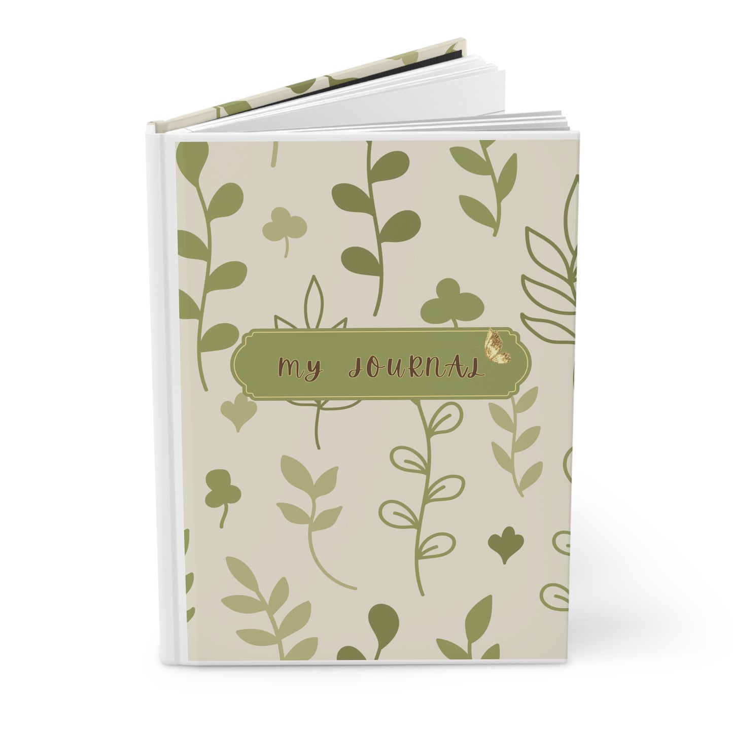 Green Hardcover Journal Matte