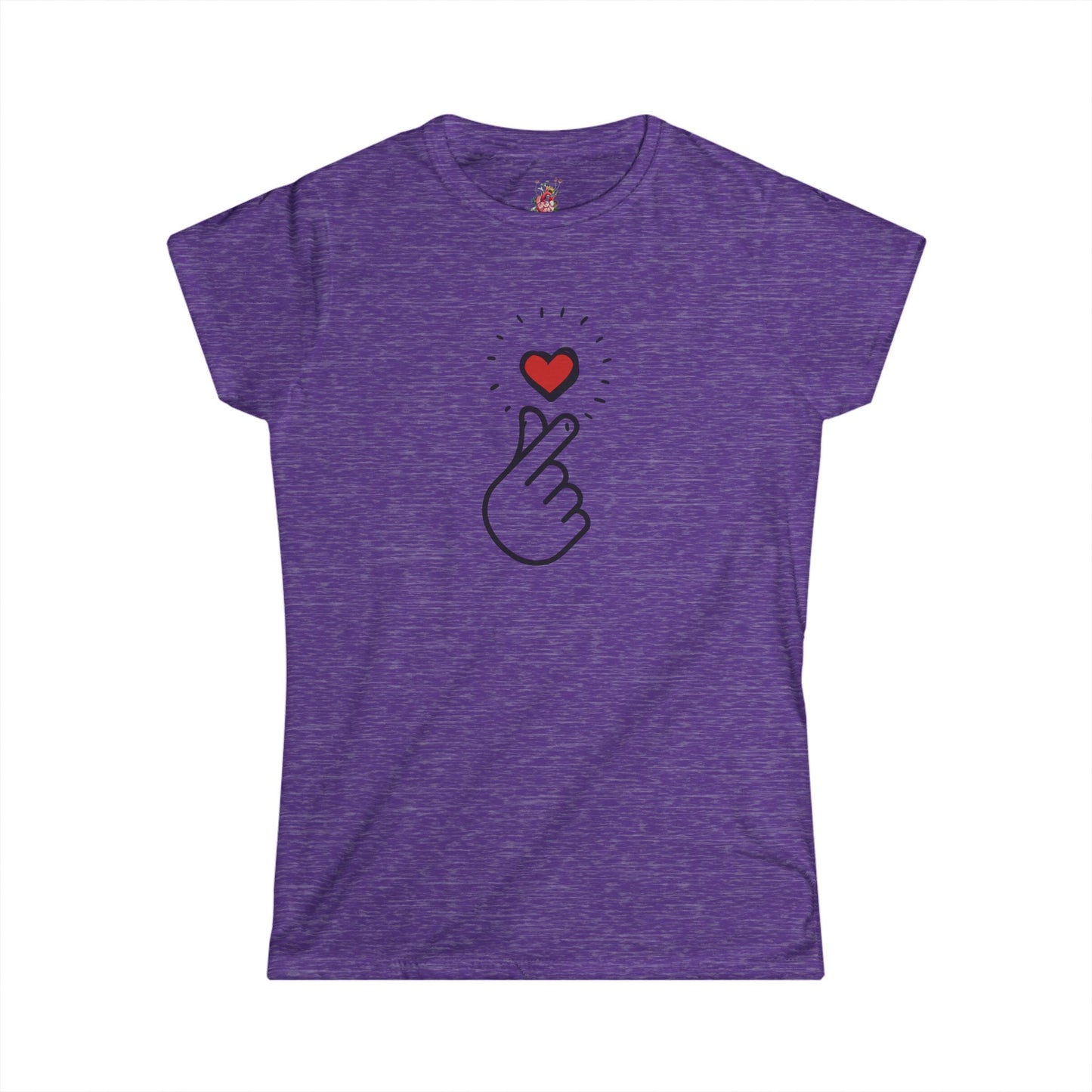 Small Heart- Women's Softstyle Tee