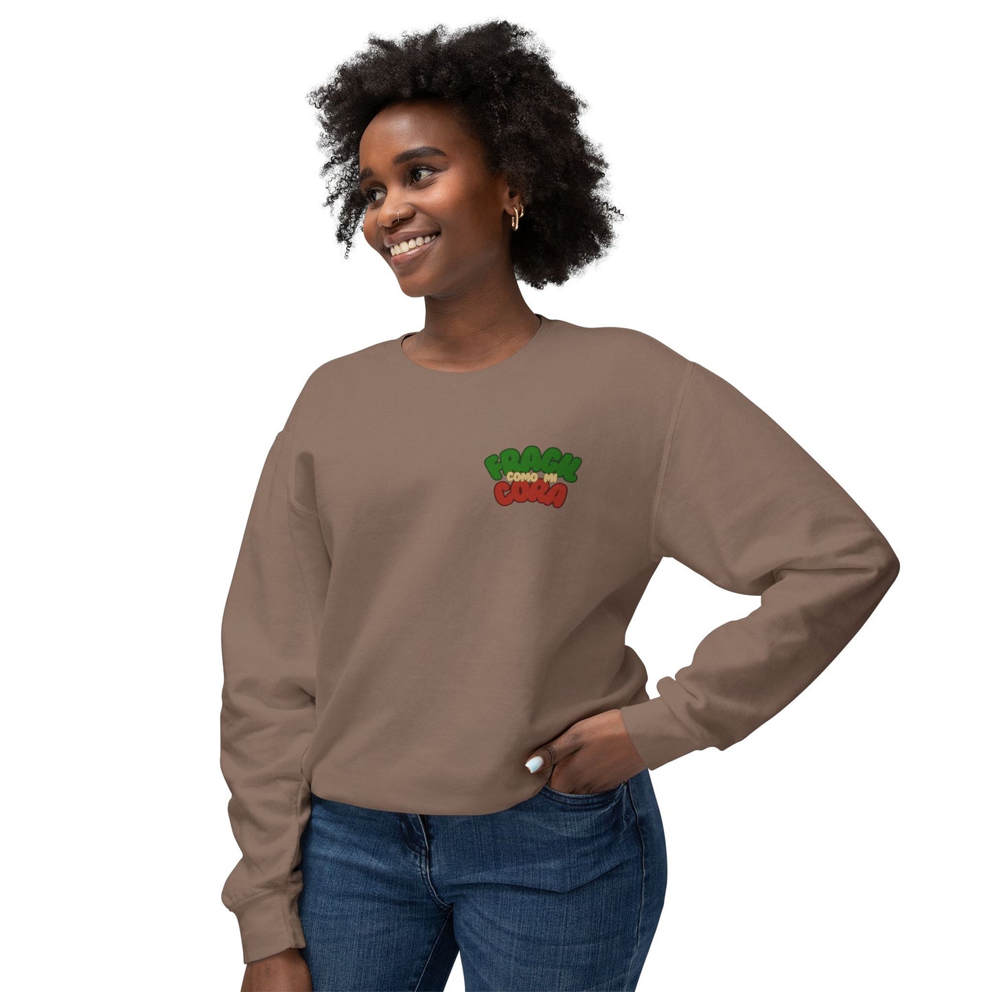 - Mazapan - Unisex Lightweight Crewneck Sweatshirt