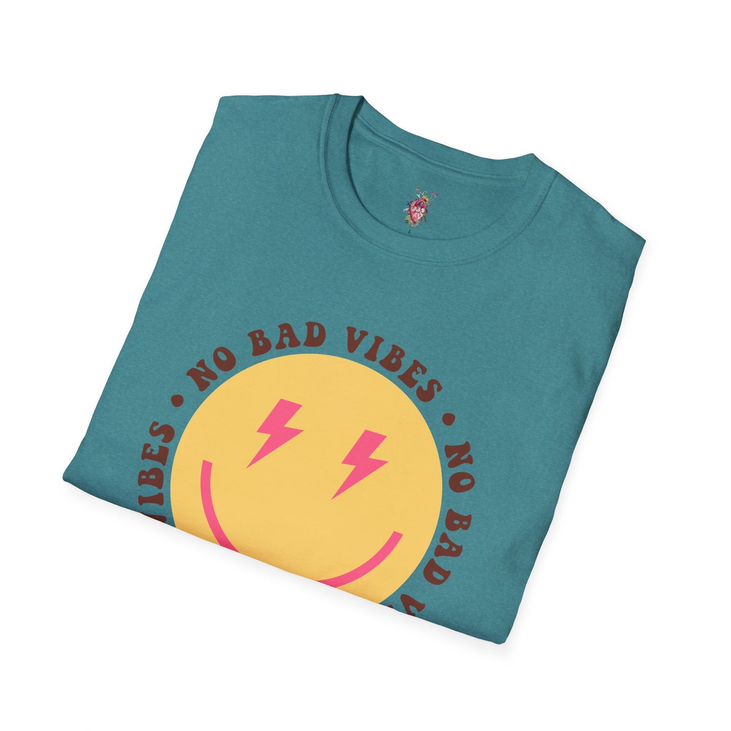 No bad Vibes Unisex Softstyle T-Shirt