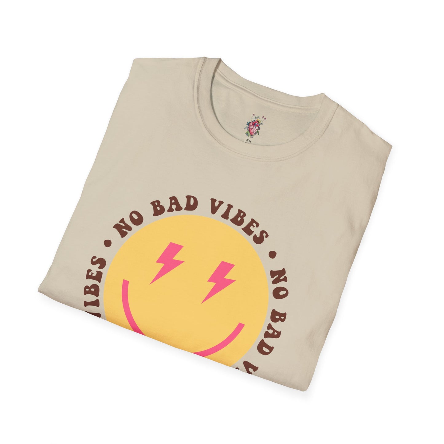 No bad Vibes Unisex Softstyle T-Shirt