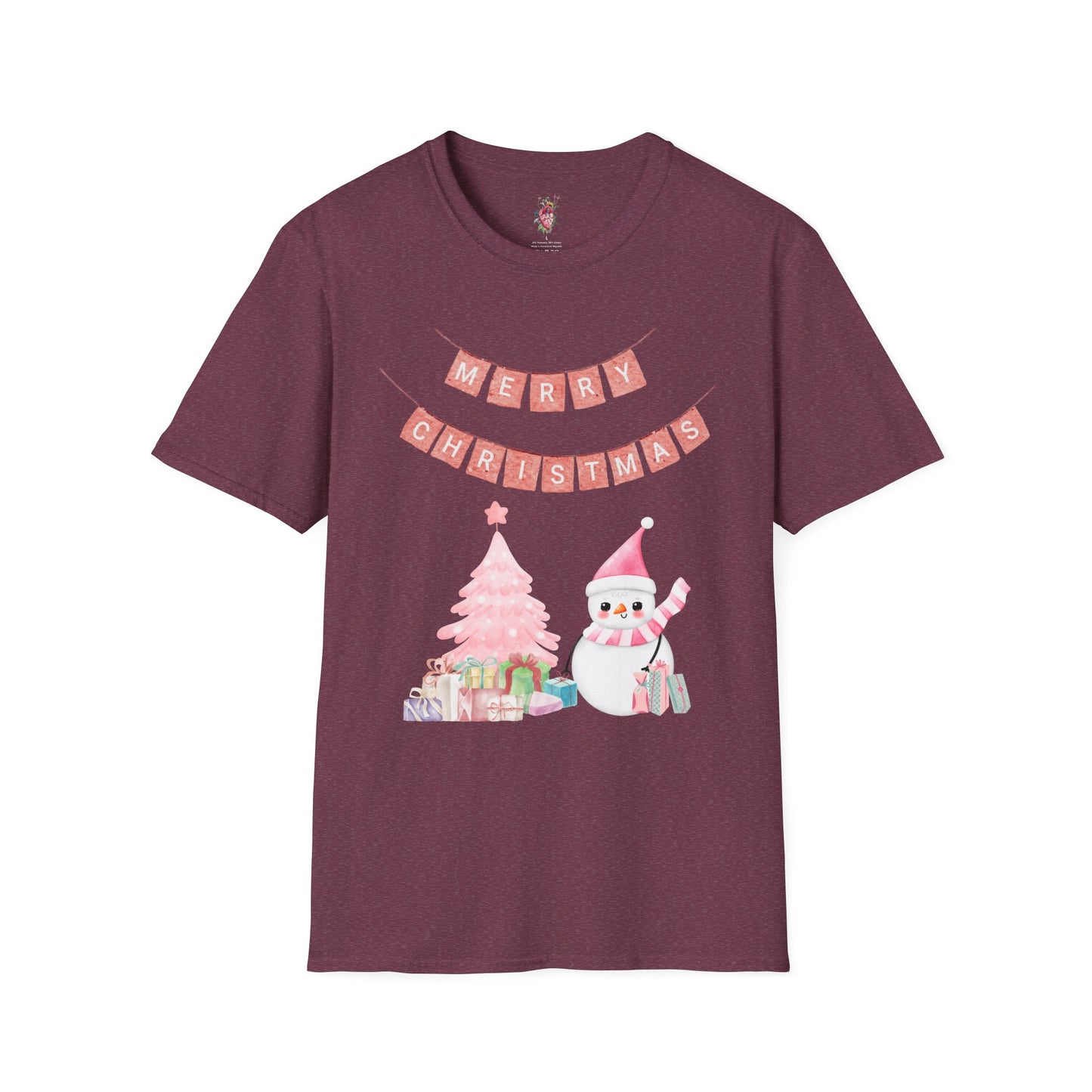 Snowman  Unisex Softstyle T-Shirt