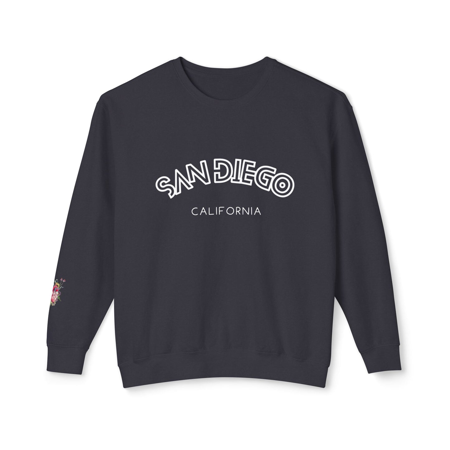 San Diego - Unisex Lightweight Crewneck Sweatshirt