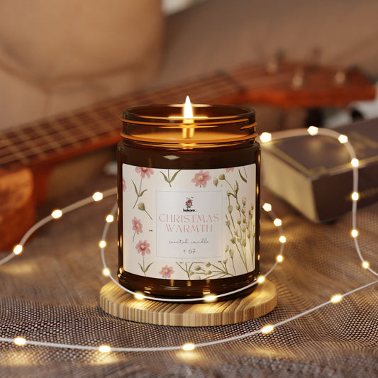 Christmas Warmth - 9 oz Scented Soy Candle