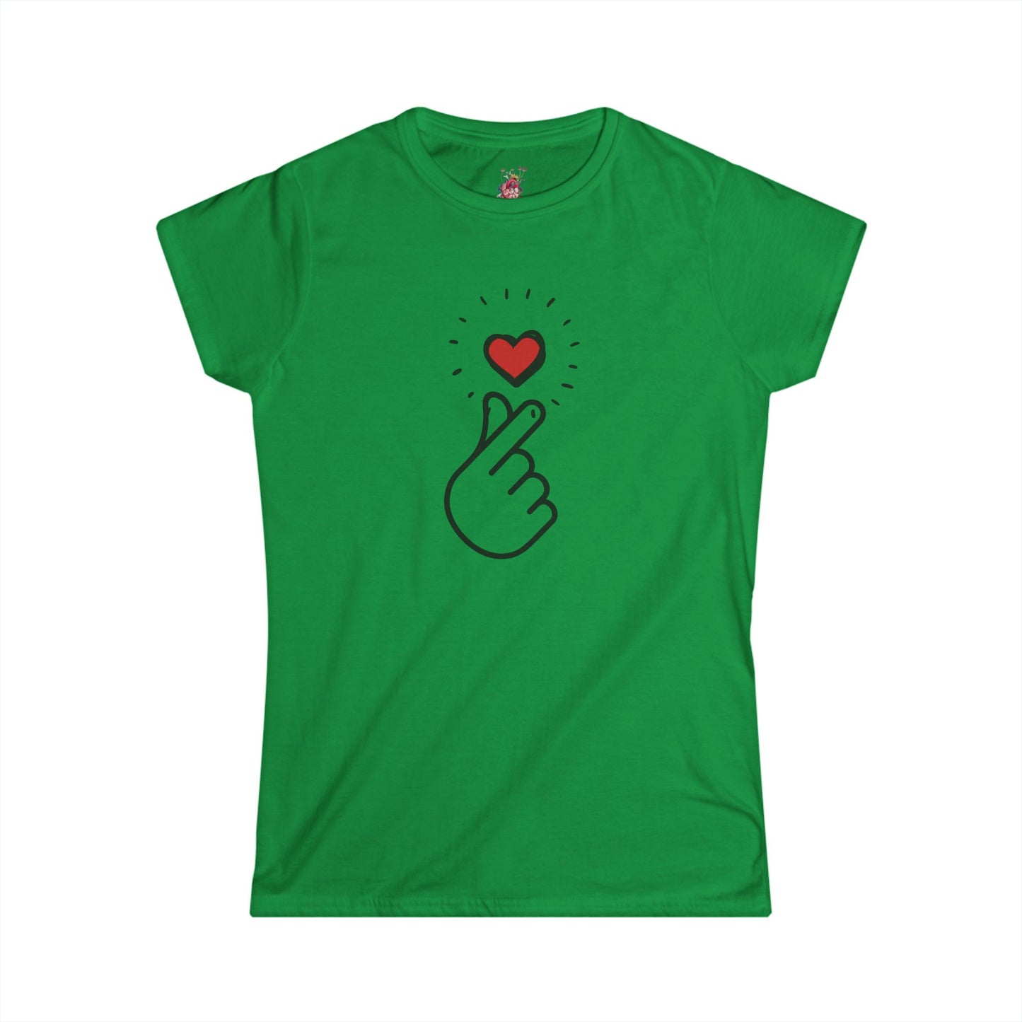 Small Heart- Women's Softstyle Tee