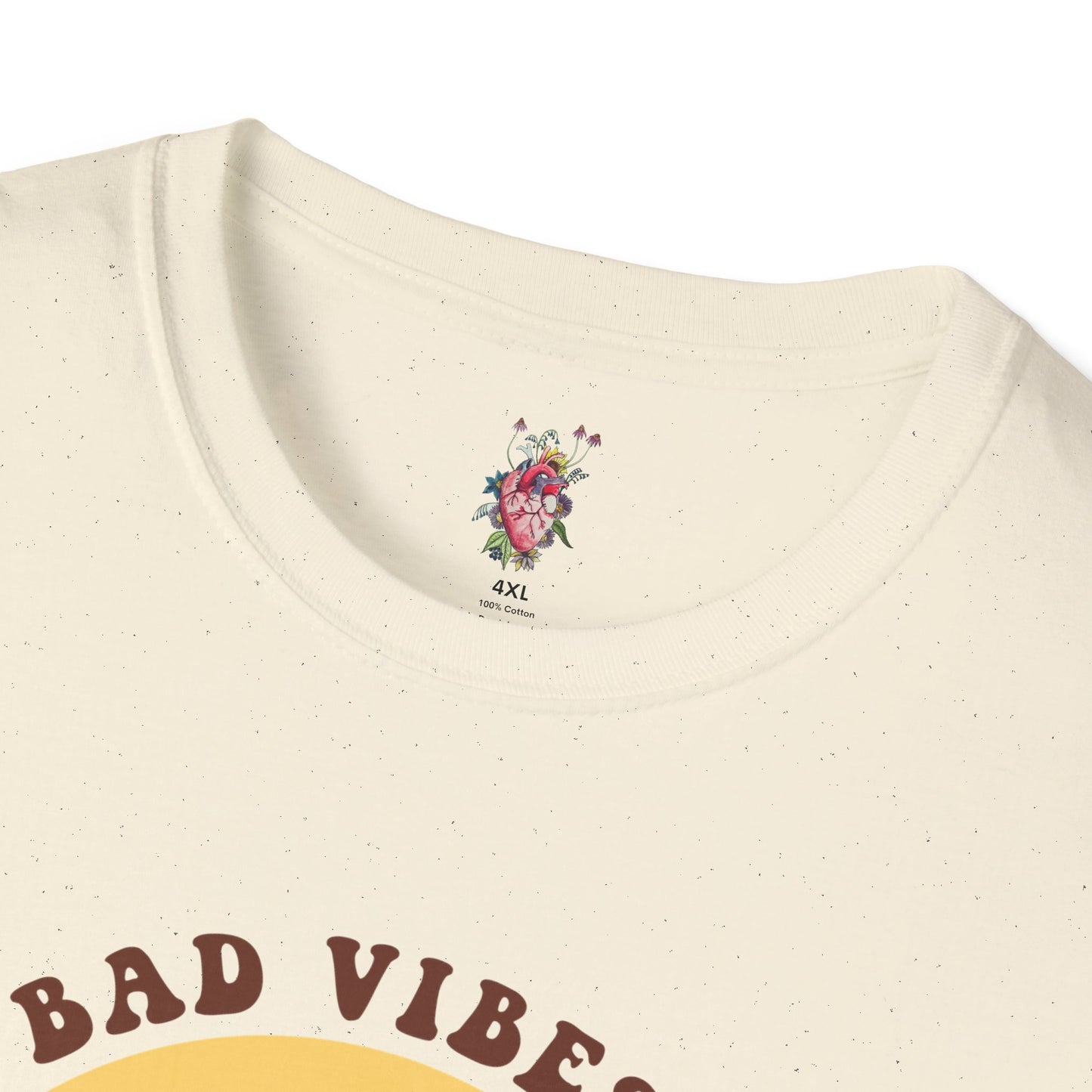 No bad Vibes Unisex Softstyle T-Shirt