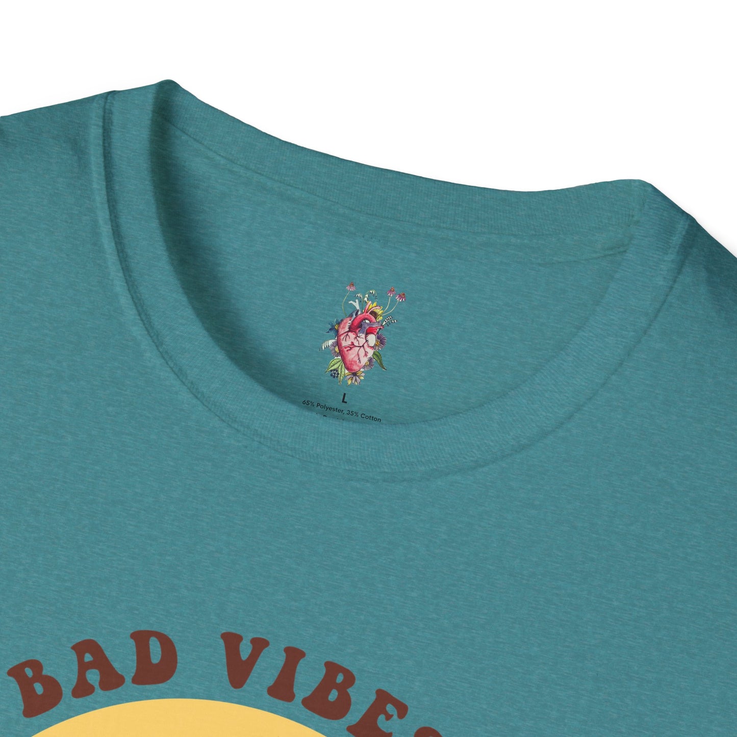 No bad Vibes Unisex Softstyle T-Shirt