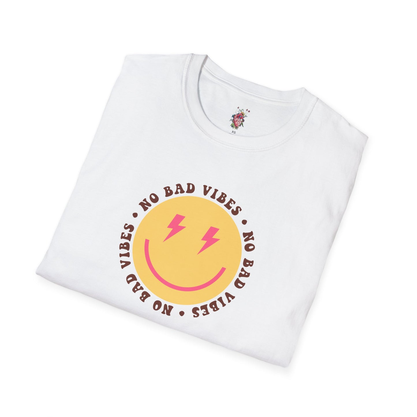 No bad Vibes Unisex Softstyle T-Shirt