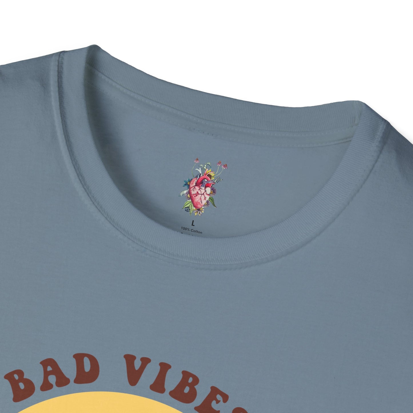 No bad Vibes Unisex Softstyle T-Shirt