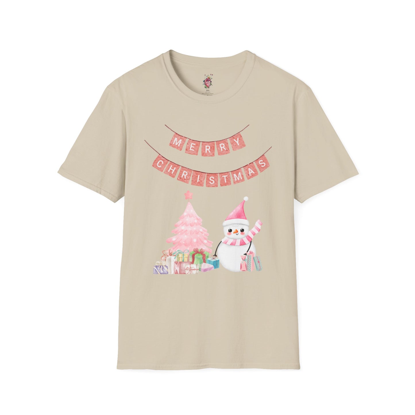 Snowman  Unisex Softstyle T-Shirt