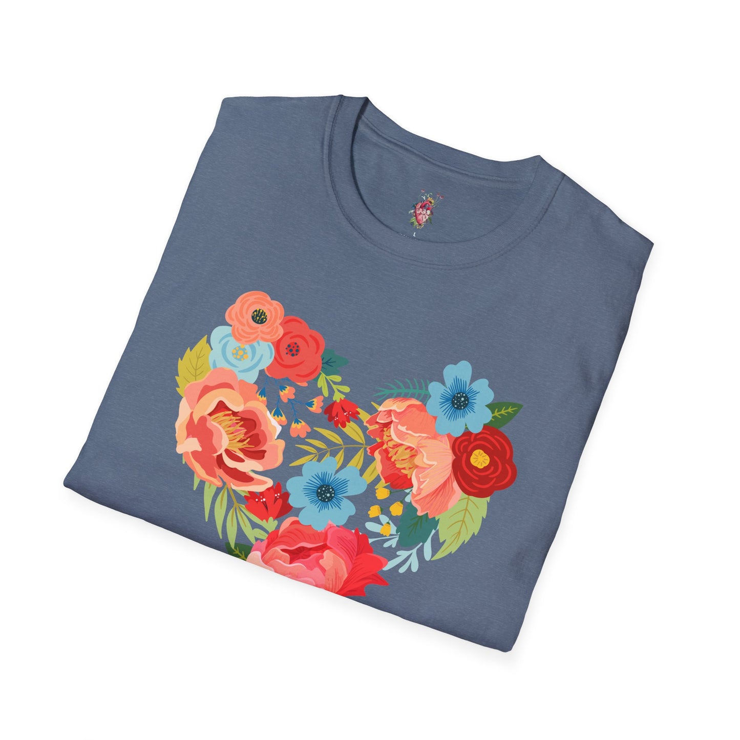 Love blooms within you Unisex Softstyle T-Shirt