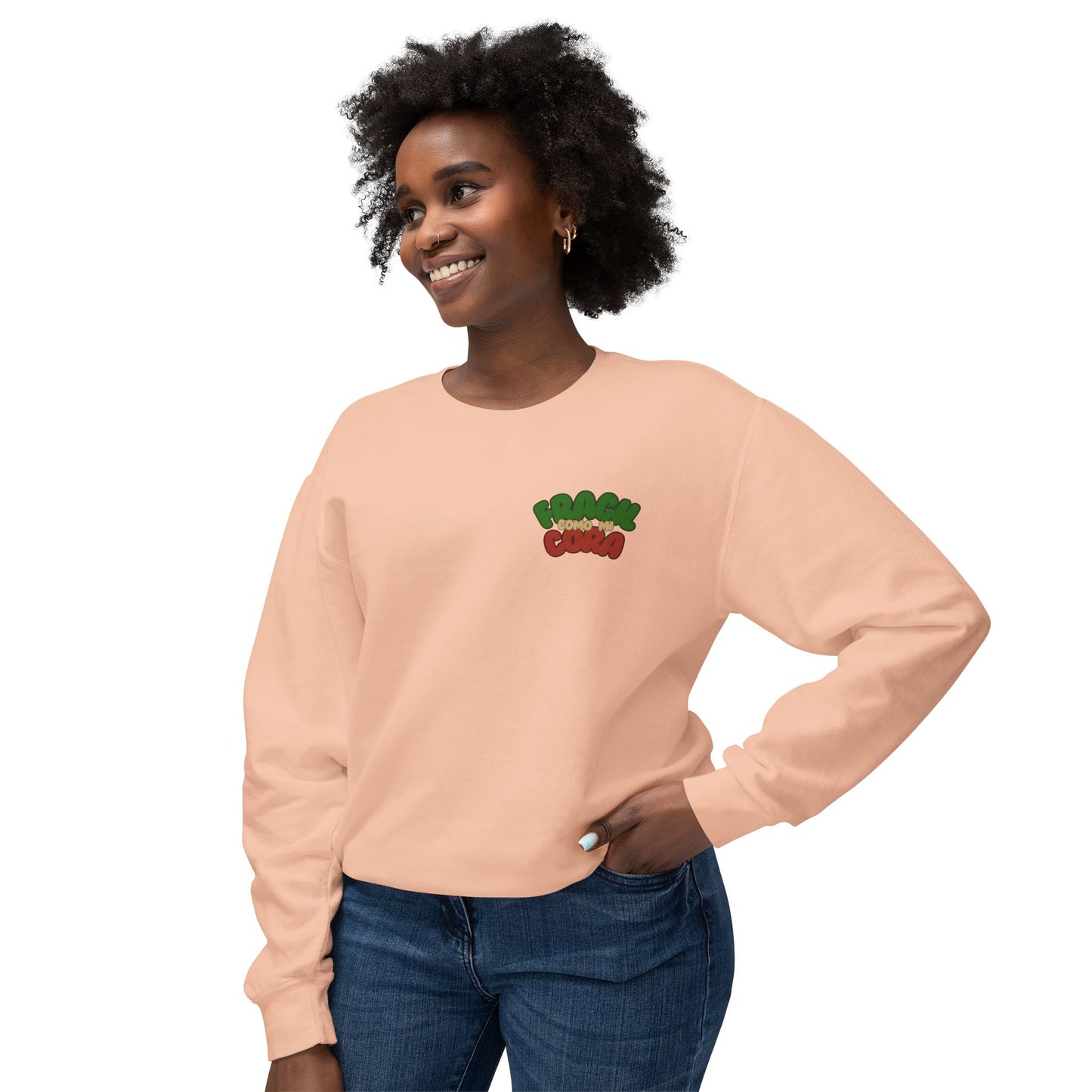 - Mazapan - Unisex Lightweight Crewneck Sweatshirt