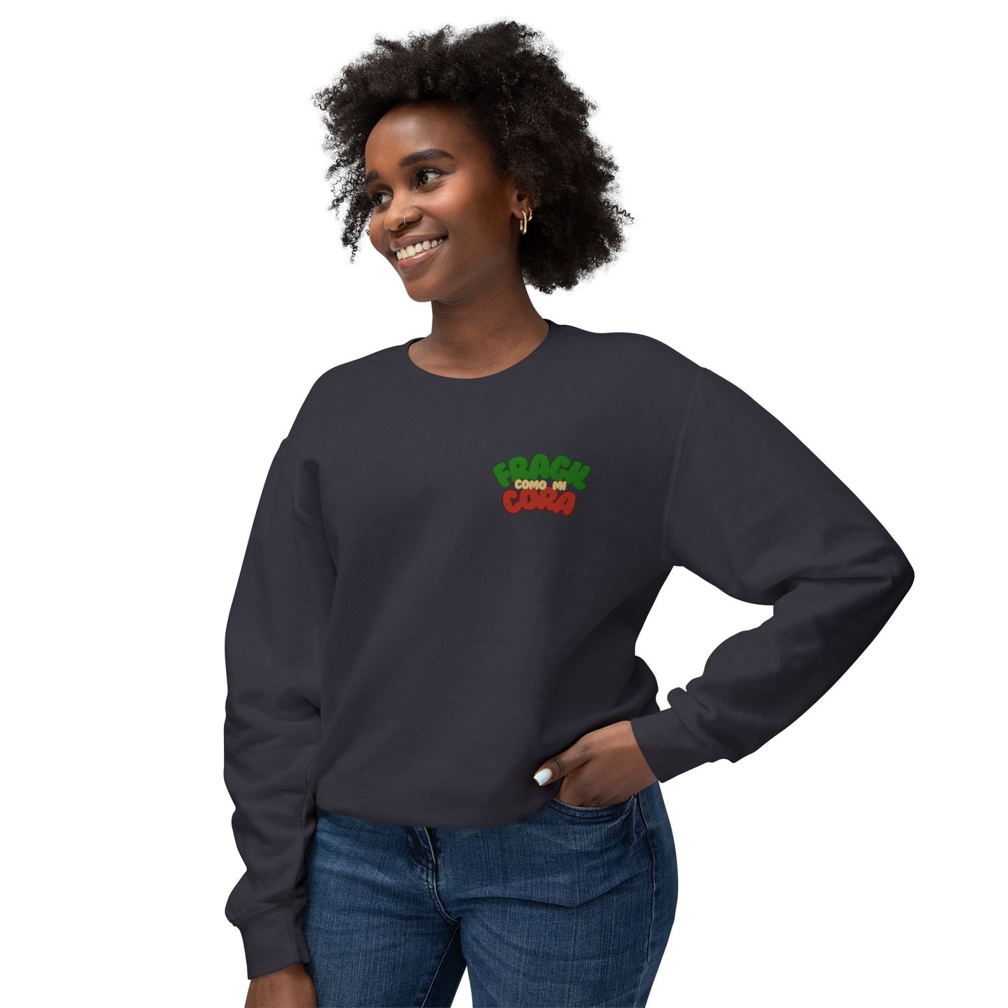 - Mazapan - Unisex Lightweight Crewneck Sweatshirt