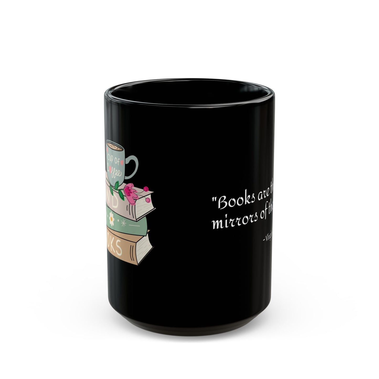 Books Black Mug (11oz, 15oz)