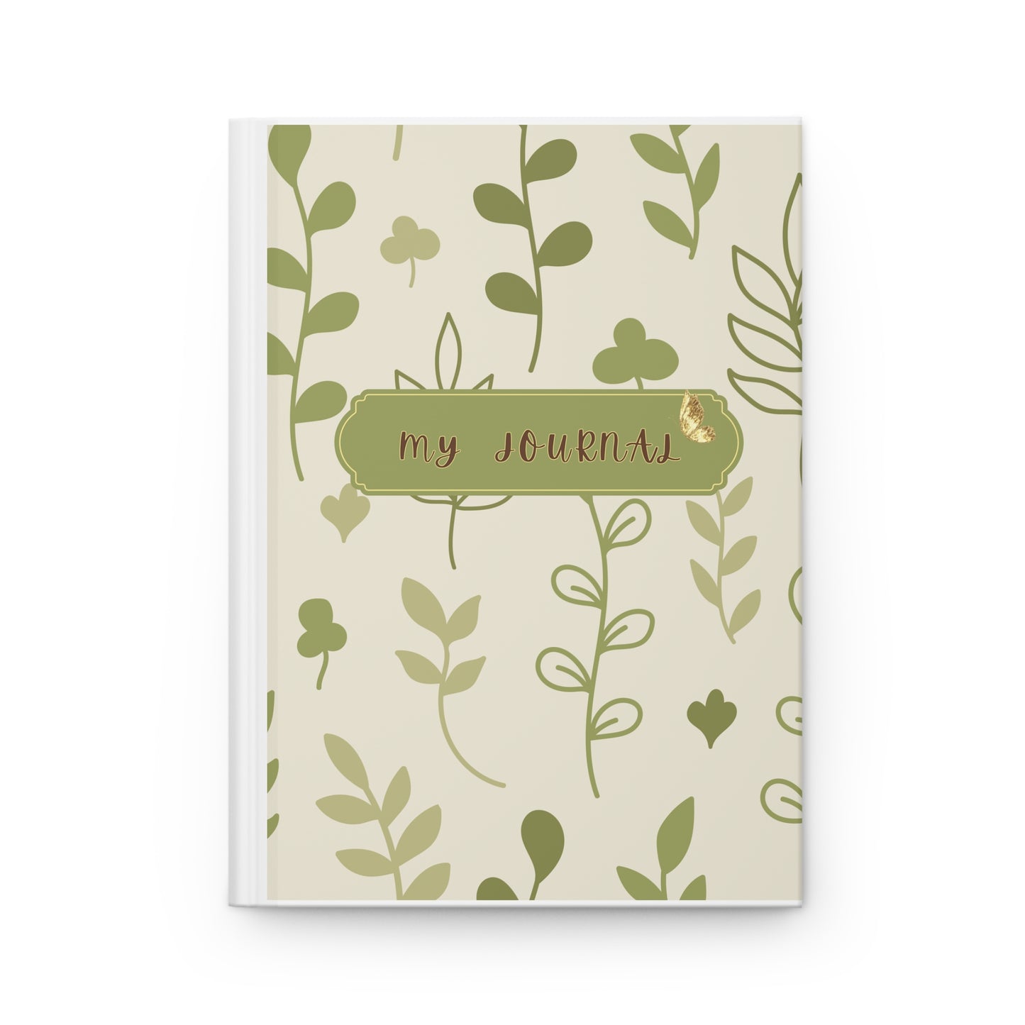 Green Hardcover Journal Matte