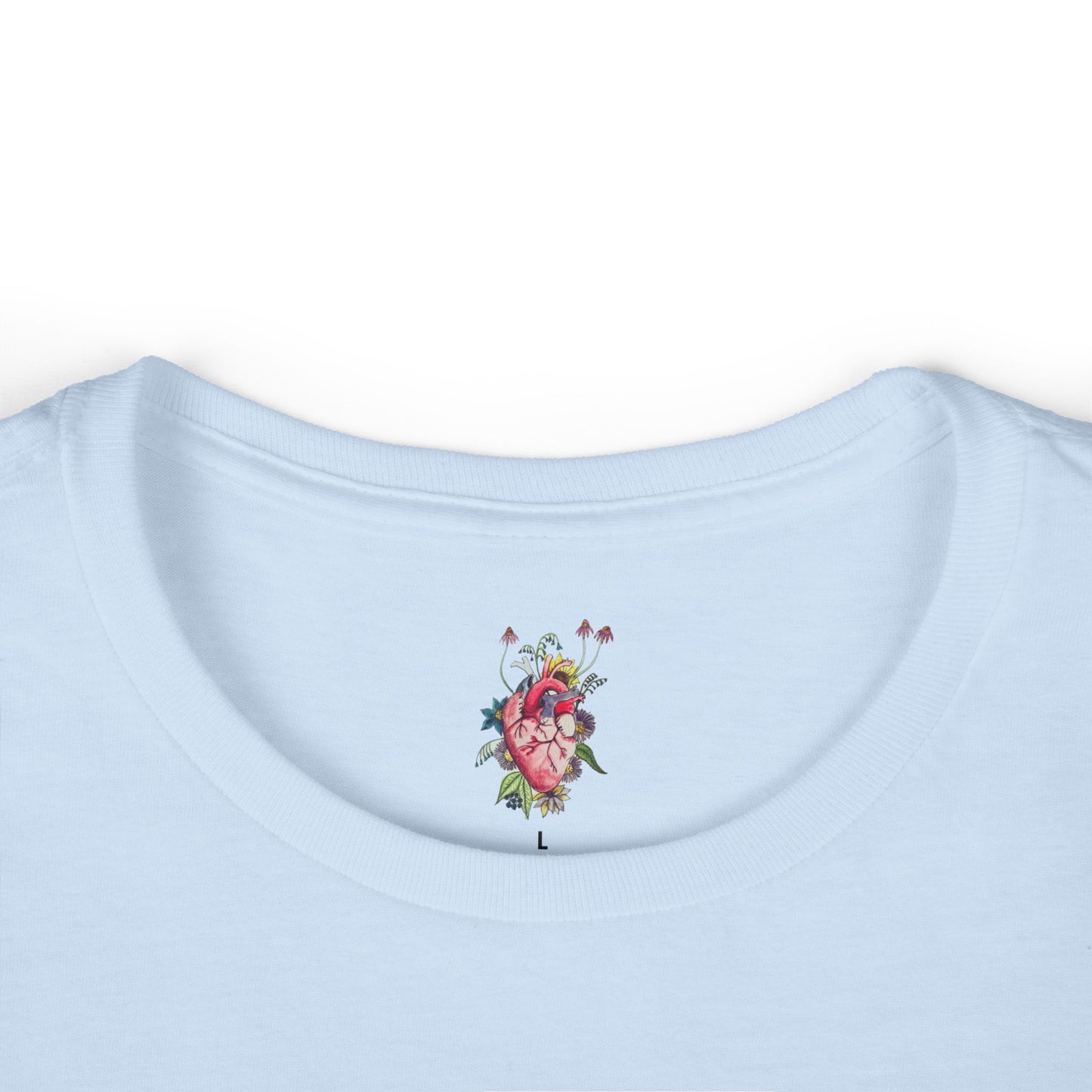 Small Heart- Women's Softstyle Tee