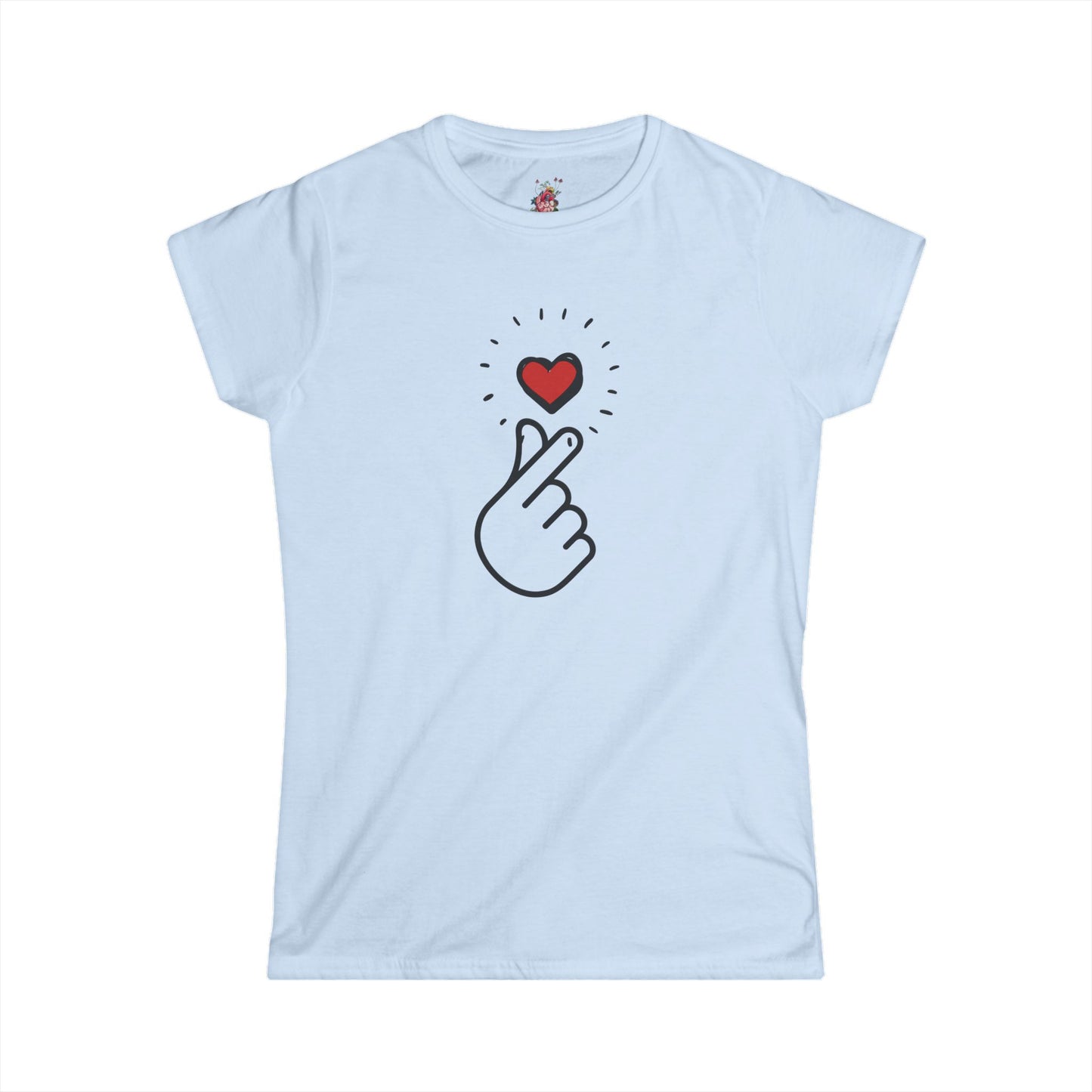 Small Heart- Women's Softstyle Tee