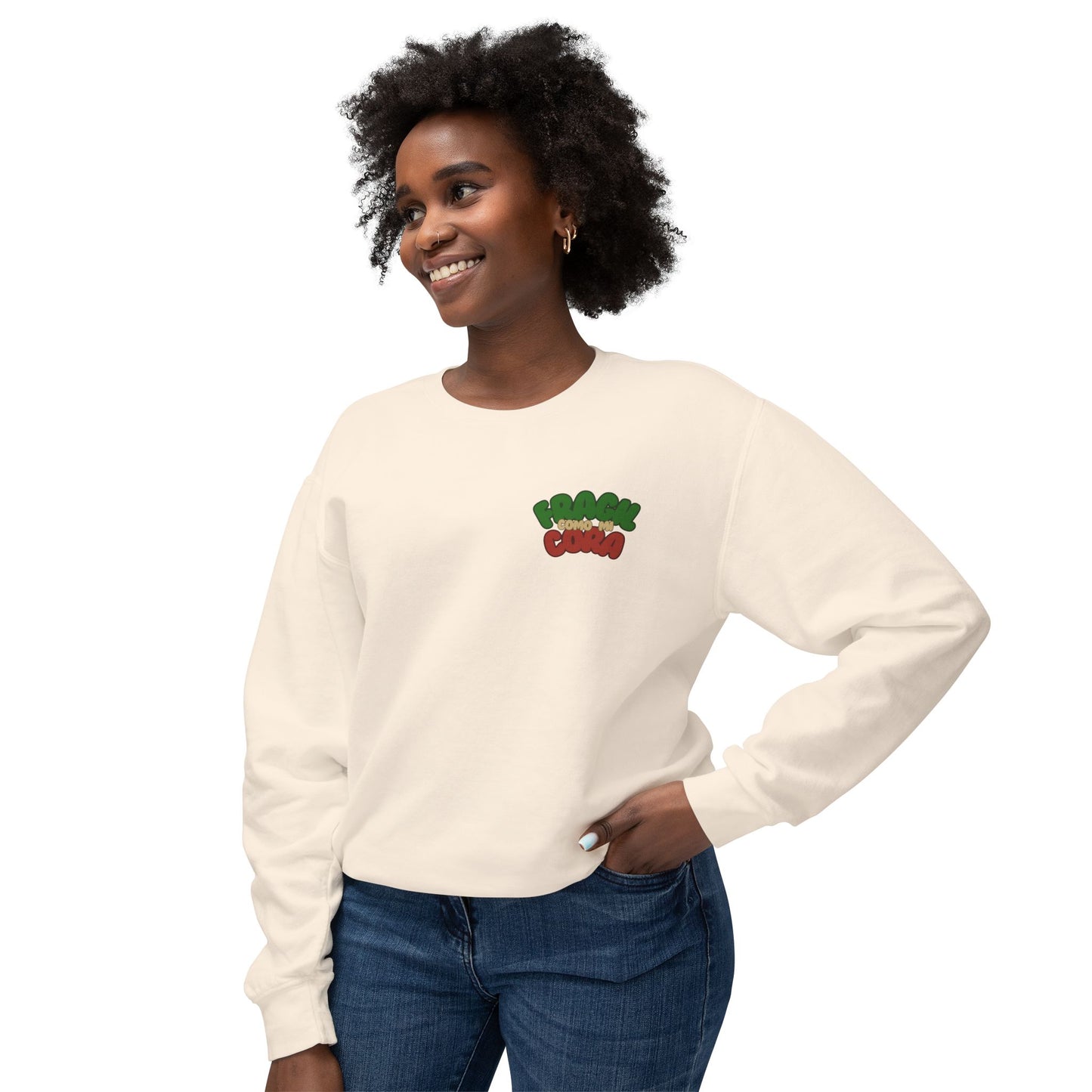 - Mazapan - Unisex Lightweight Crewneck Sweatshirt