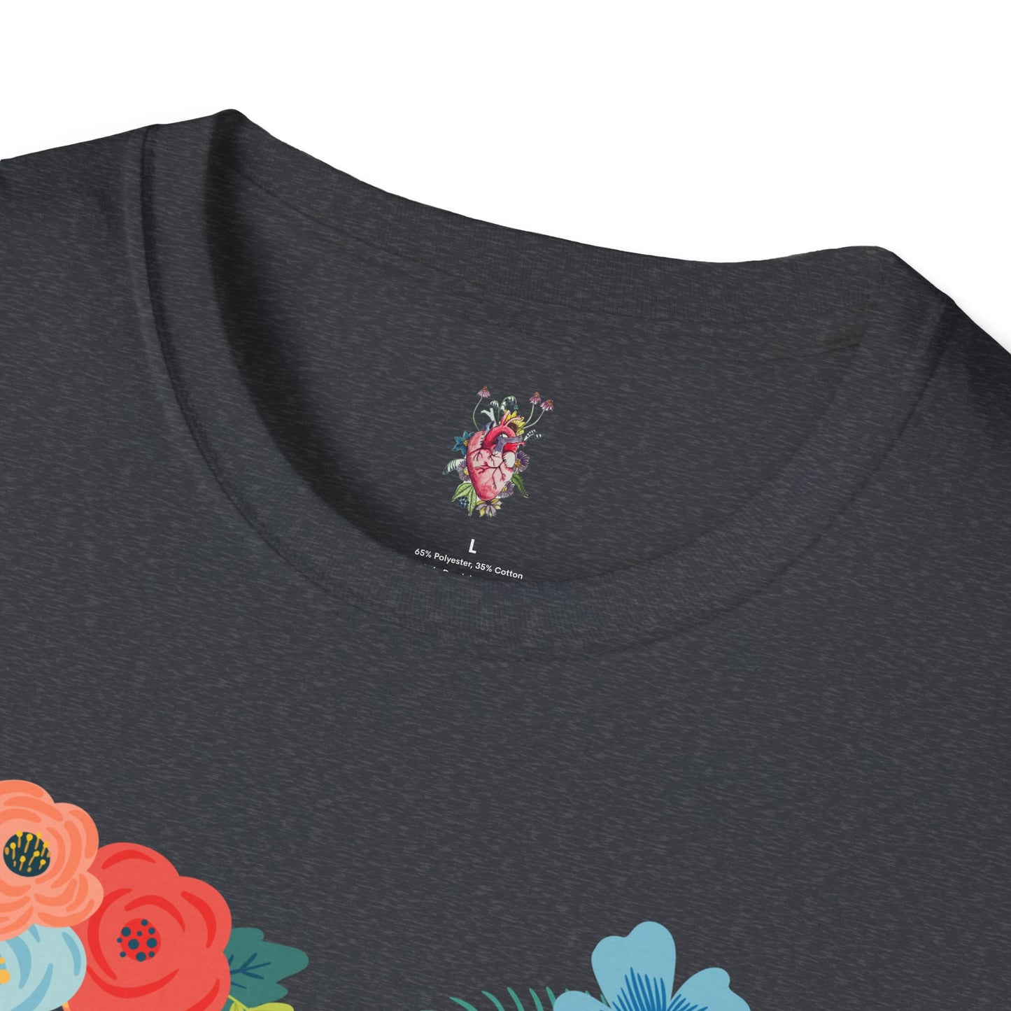 Love blooms within you Unisex Softstyle T-Shirt