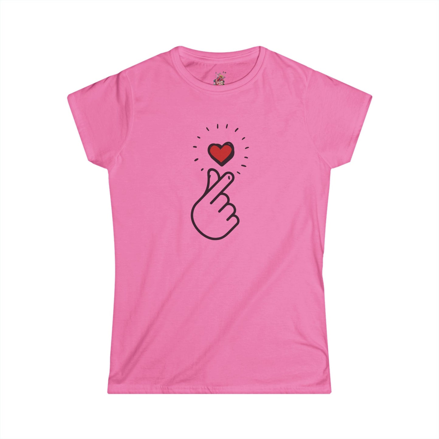 Small Heart- Women's Softstyle Tee