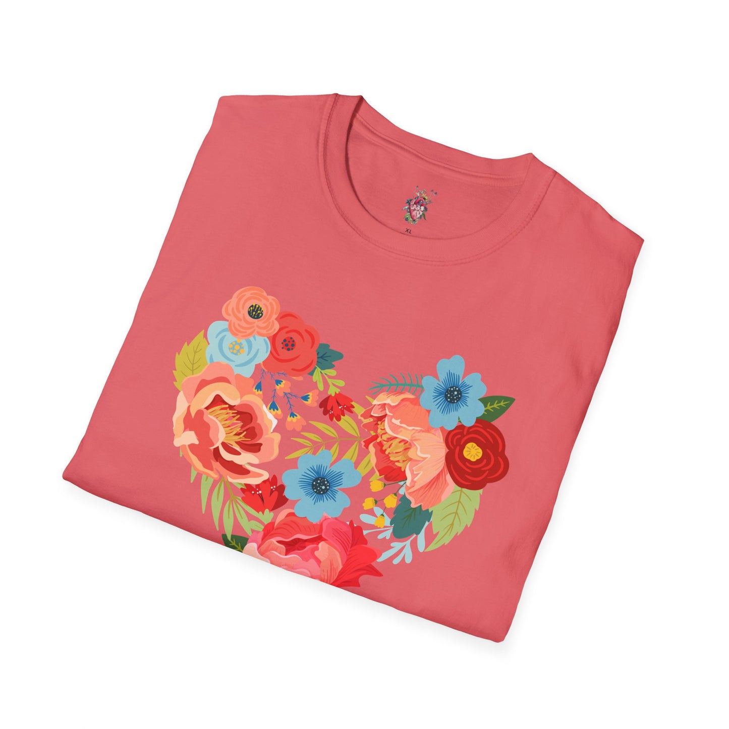 Love blooms within you Unisex Softstyle T-Shirt