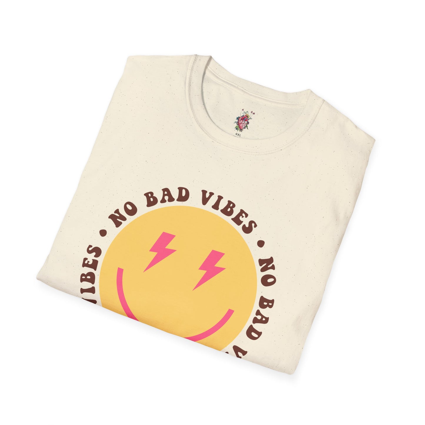 No bad Vibes Unisex Softstyle T-Shirt