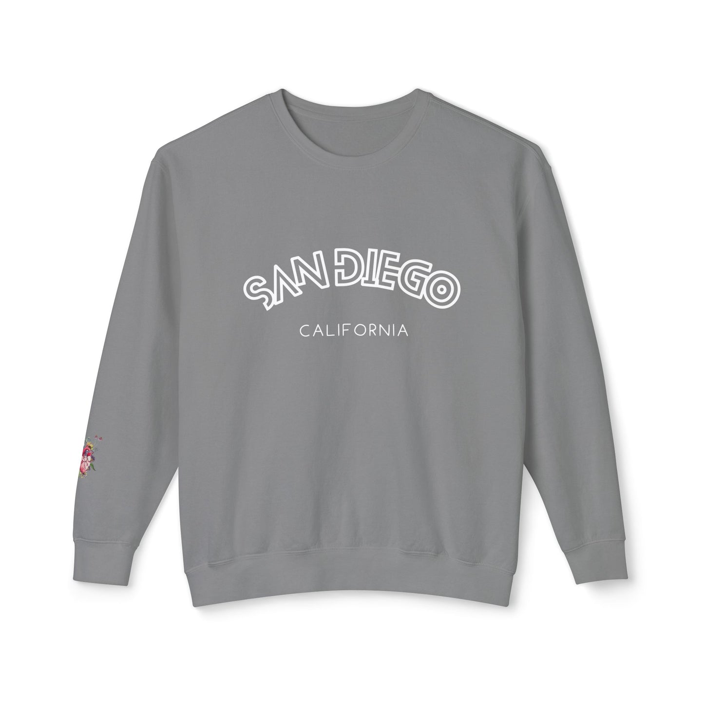 San Diego - Unisex Lightweight Crewneck Sweatshirt