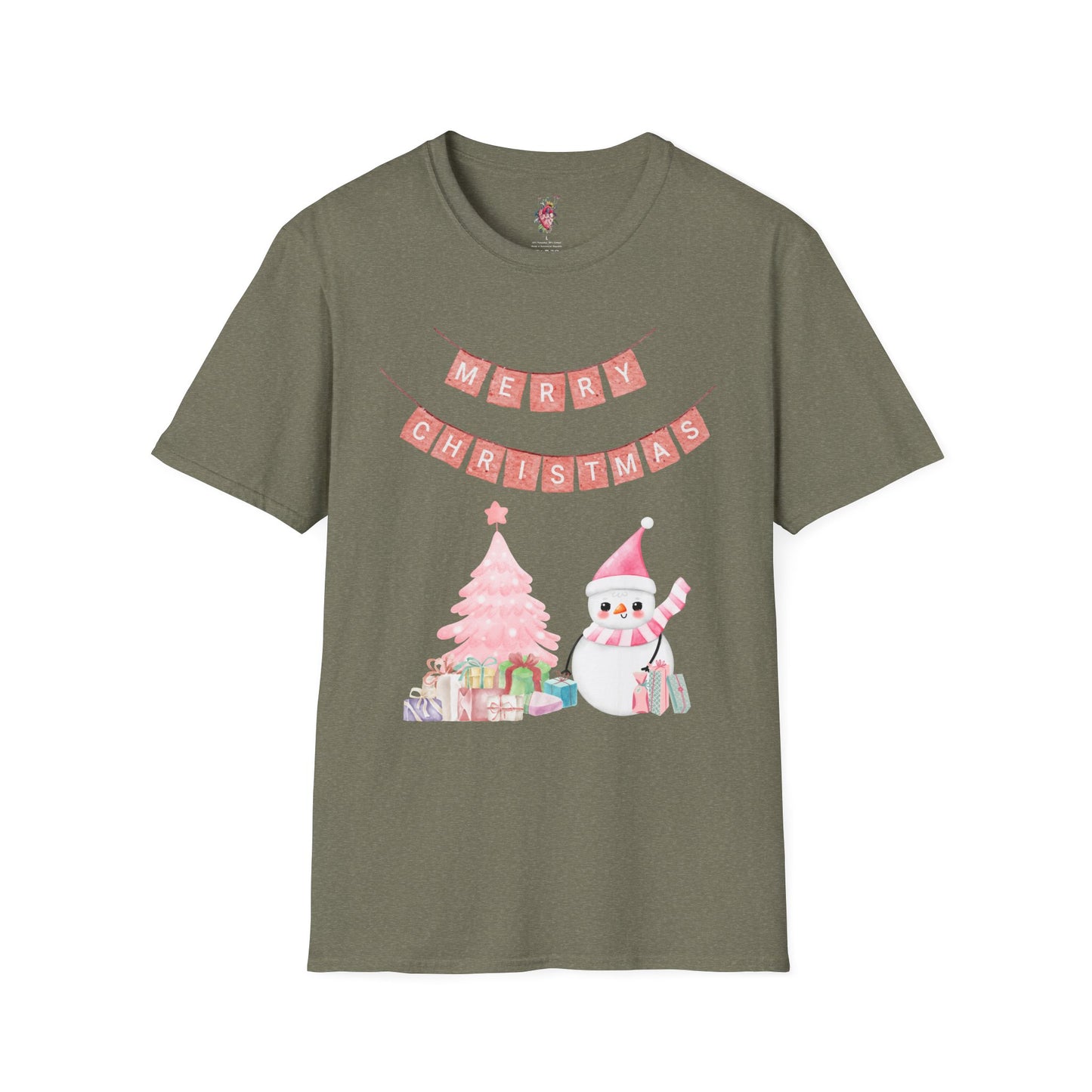 Snowman  Unisex Softstyle T-Shirt