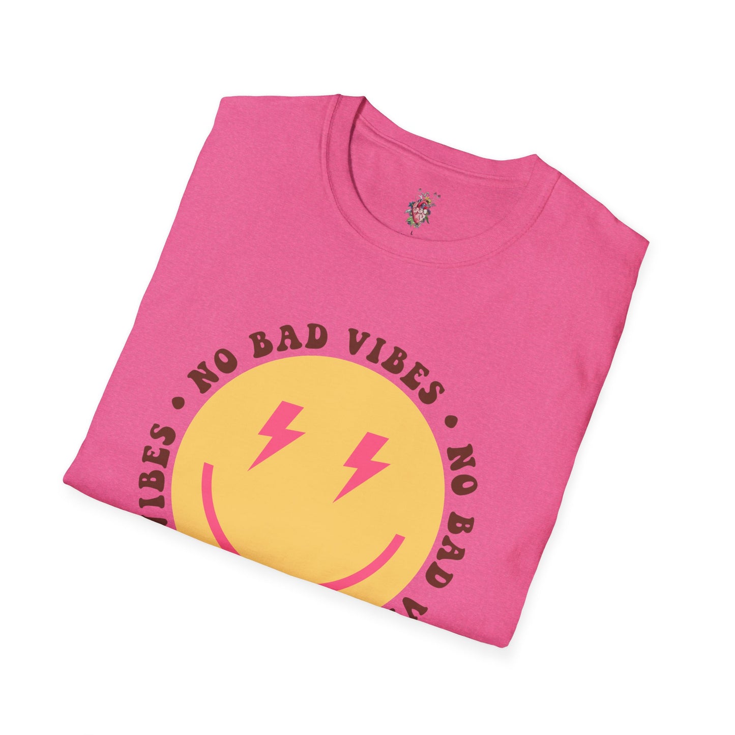 No bad Vibes Unisex Softstyle T-Shirt